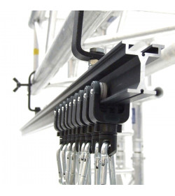 Eurotrack - Rail - 500(l)cm Black