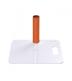 Baseplate - 350(l) x 300(w)mm 4Kg - White (powder coated)