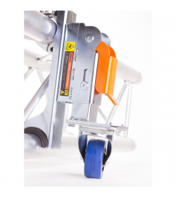 Lifting wheel with 80mm rotating castor