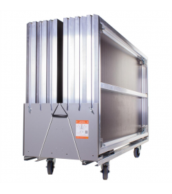 Stagedeck dolly 2m unassembled 4x 125mm castors