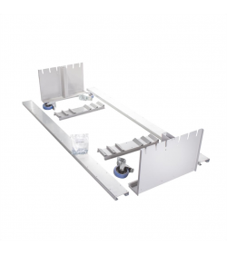Stagedeck dolly 1m unassembled 4x 125mm castors