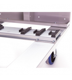 Stagedeck dolly 2m assembled 4x 125mm castors