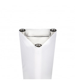 Truss cover for triangle 30cm 100cm white