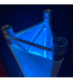 Truss cover for triangle 30cm 100cm white