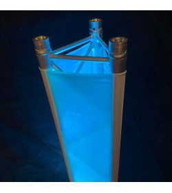 Truss cover for triangle 30cm 200cm black