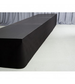 Deco molton roll 60m x 73cm black