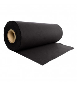 Hook and loop stage polyester 25 m x 60 cm black