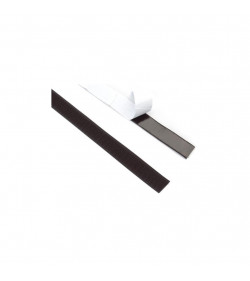Velcro adhesive, hook 6m x 20mm black