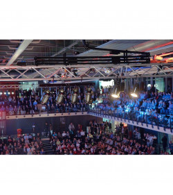 Basic cable guide base 2m - H 3m black