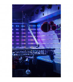 Basic cable guide base 2m - H 3m black