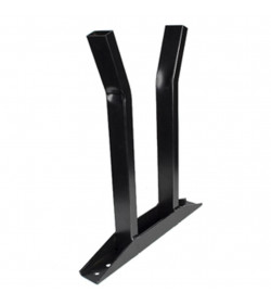 Basic cable guide base 2m - H 9m black