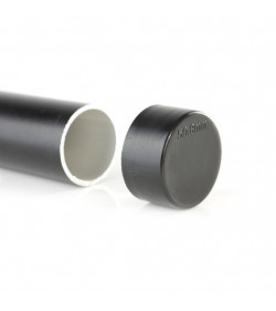 Cap for grid tube 50mm black