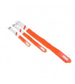 Cable wrap 38cm orange 5 pieces