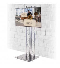 Baseplate 73cm for 30-truss black