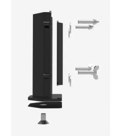 Mono stand black for baseplate