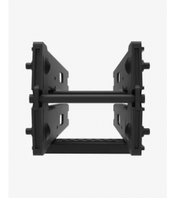L cable guide base 3m - H 16.5m black