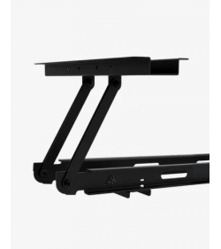 L cable guide base 3m - H 16.5m black