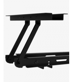 L cable guide base 3m - H 13.5m black